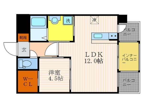 ＶＥＮＴ　ＬＵＸＥの物件間取画像